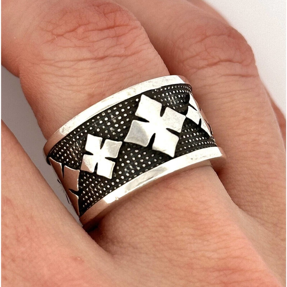 King Baby Studio 22.92g Large Ring Sterling Silver 925